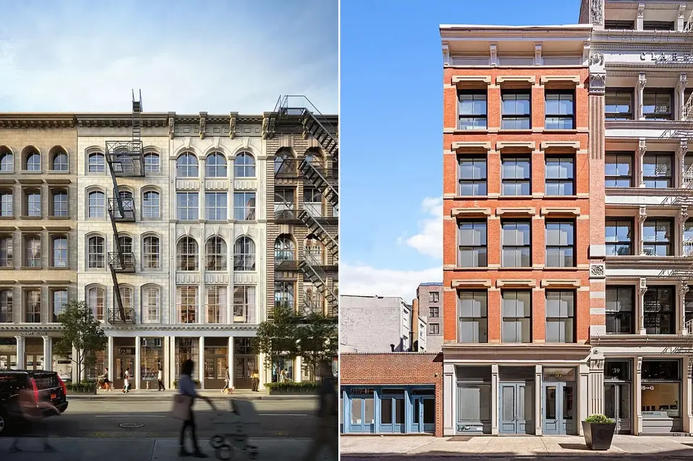 Manhattan apartment building exteriors